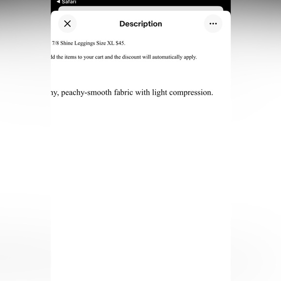 Old Navy Active 2X Red Light Compression Shine Workout Leggings - Picture 10 of 10